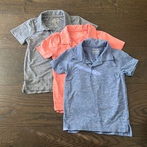 Crewcuts | set of 3 performance polos - size 3T
